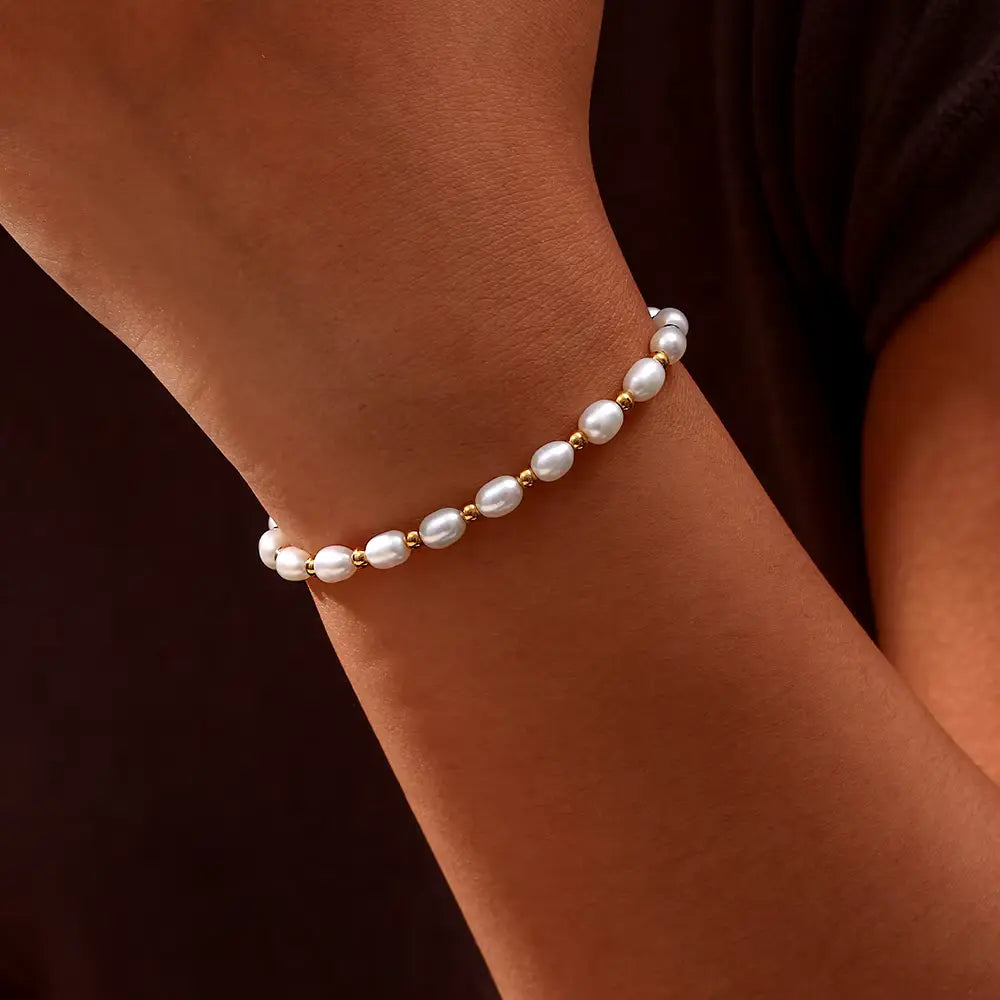 Bracelet Romantique en Perles
