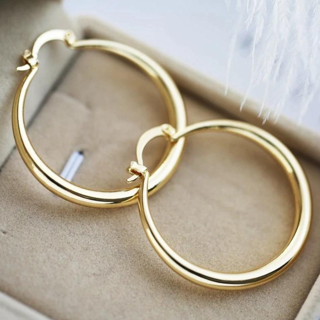Bethany - Boucles d'oreilles en or élégantes et audacieuses