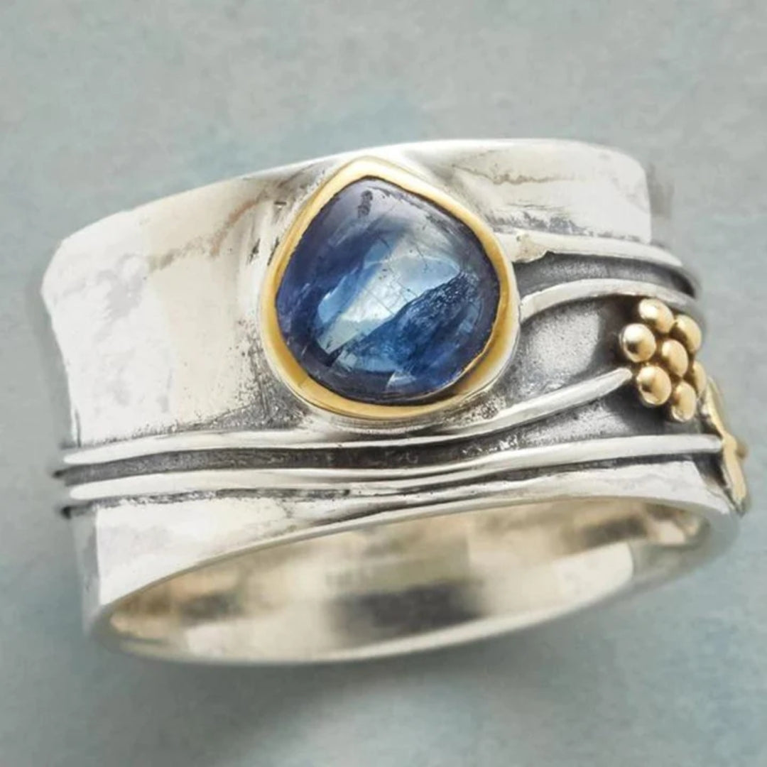 Sérénité - Bague en Pierre Azur