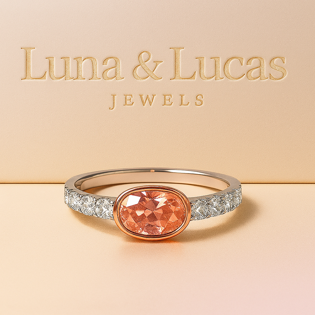 Joie - Bague en Moissanite Blanche