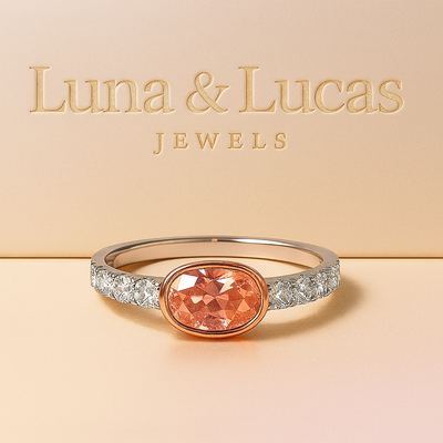 Joie - Bague en Moissanite Blanche