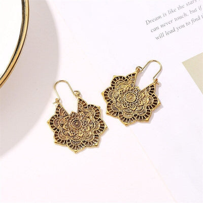 Pendientes Mandala Lotus