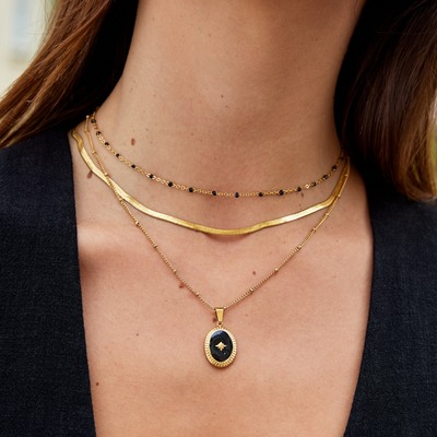 Collier en Chaîne Serpent en Or