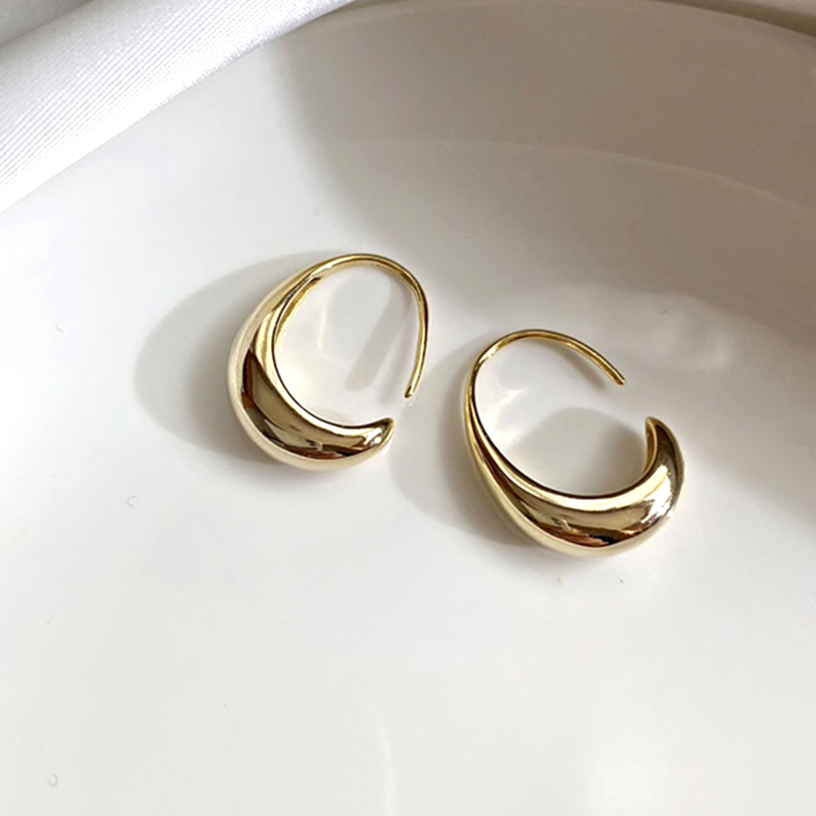 Élégantes Boucles d'Oreilles en Or