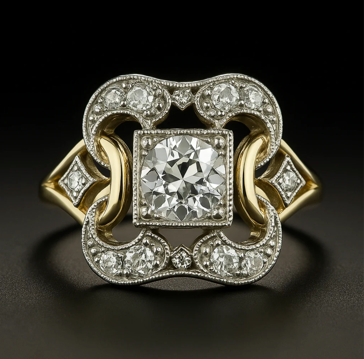 Vintage Zirconium Ring