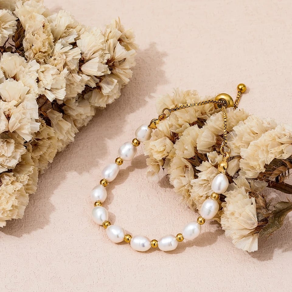 Bracelet Romantique en Perles