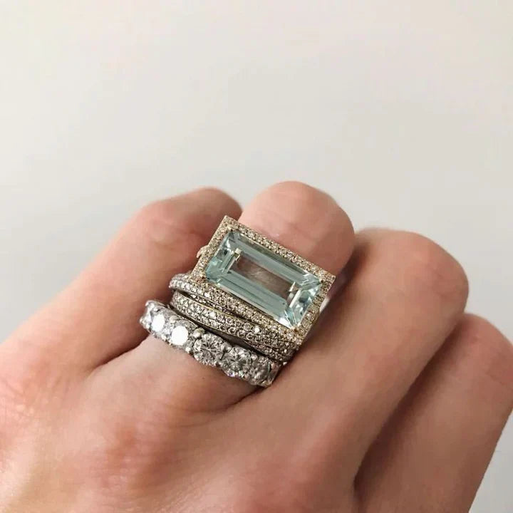 Exclusive Vintage Silver and Turquoise Ring
