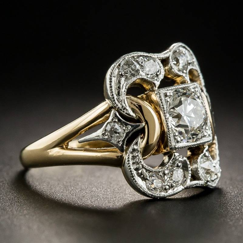 Radiance - Bague Vintage en Zirconium
