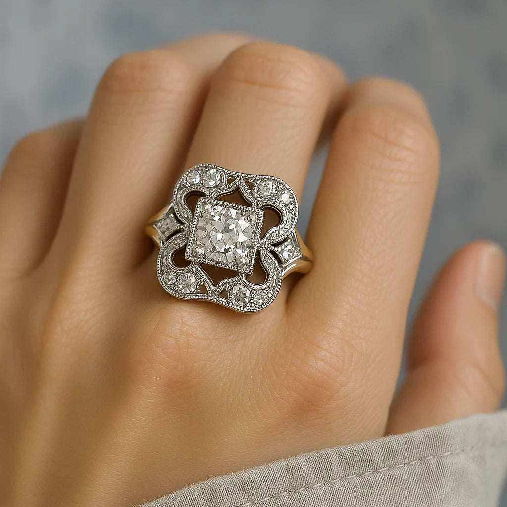 Vintage Zirconium Ring