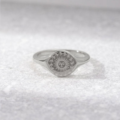Bague en Argent du Solstice d'Été