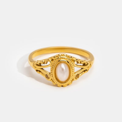 Royal - Bague Vintage avec Perles